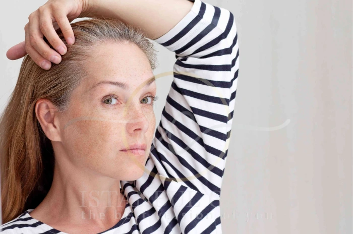 why hair turns white or gray
